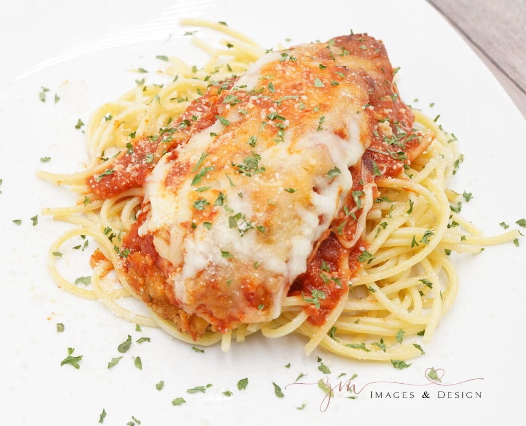 Quick and easy chicken parmesan