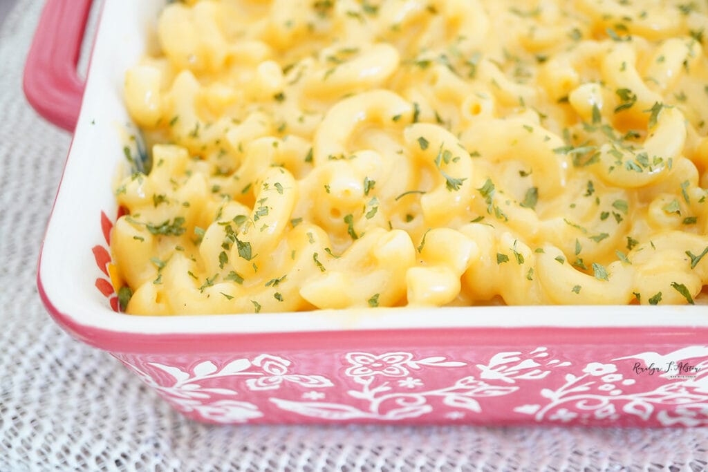 Stovetop mac and cheese