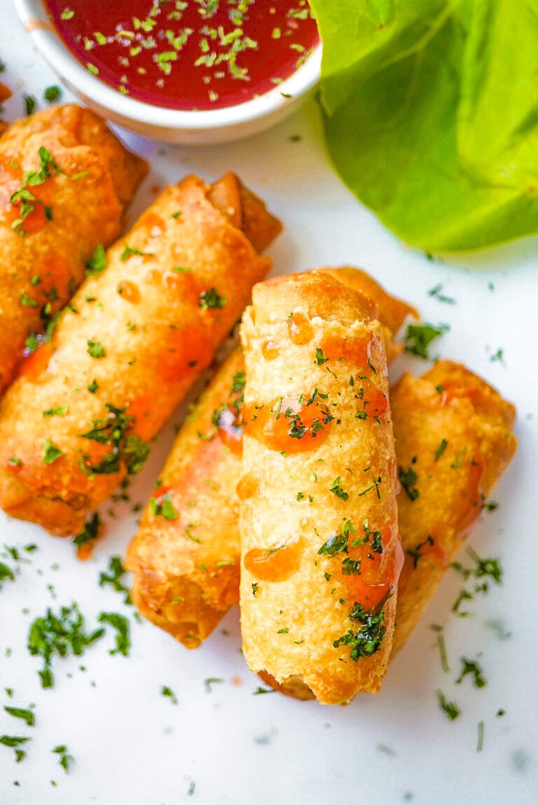 Quick and Easy Vegetable Egg Rolls