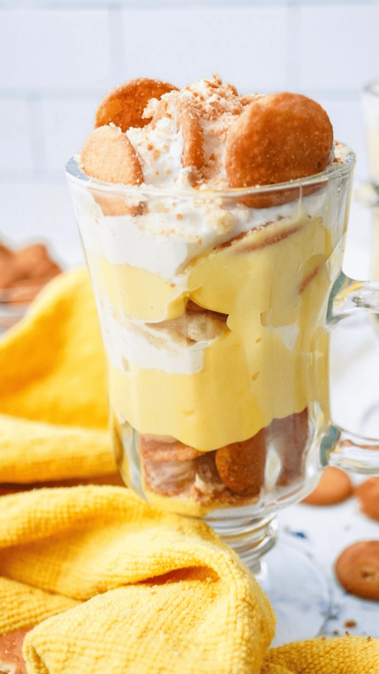 Easy Banana Pudding Parfait