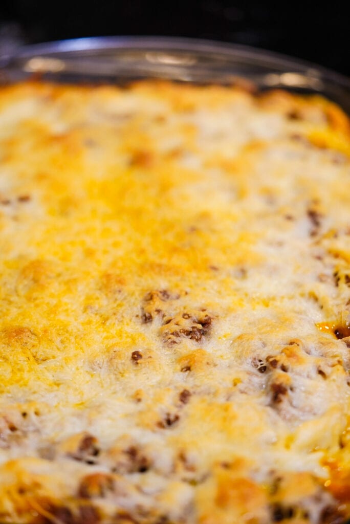 The Best Baked Spaghetti