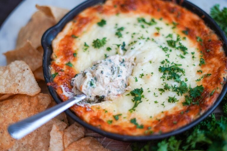 Crab and Spinach Dip (Quick and Easy)