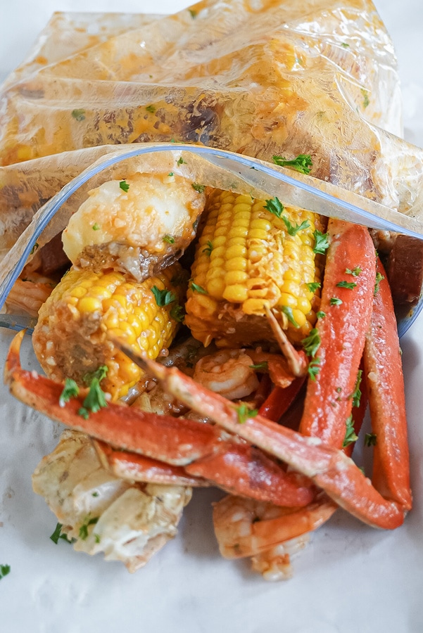 Seafood-in-bag