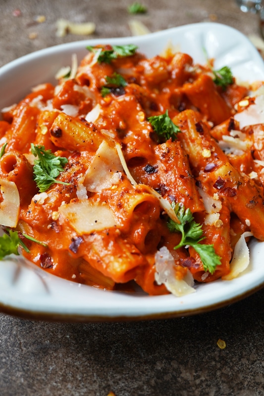 Spicy Rigatoni Recipe