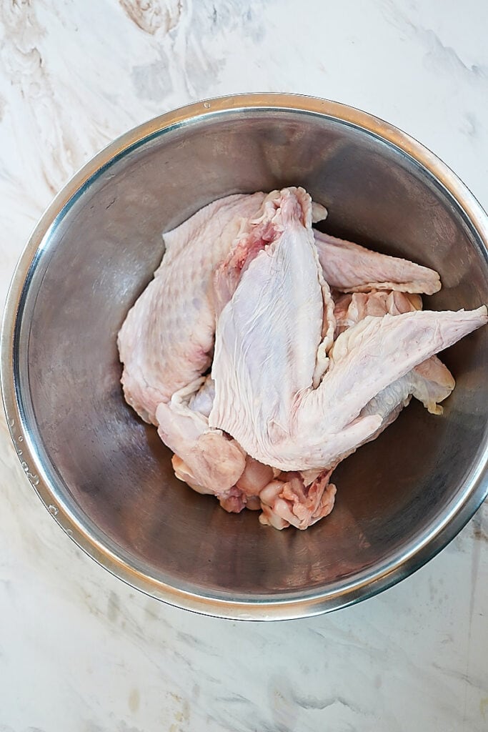 The Best Lemon Pepper Fried Turkey Wings