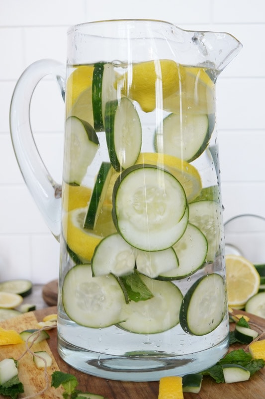 Cucumber infused vodka