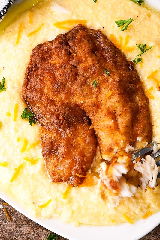Fish and grits recipe