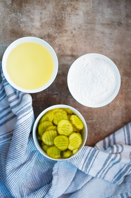 3 Ingredient Fried Pickles