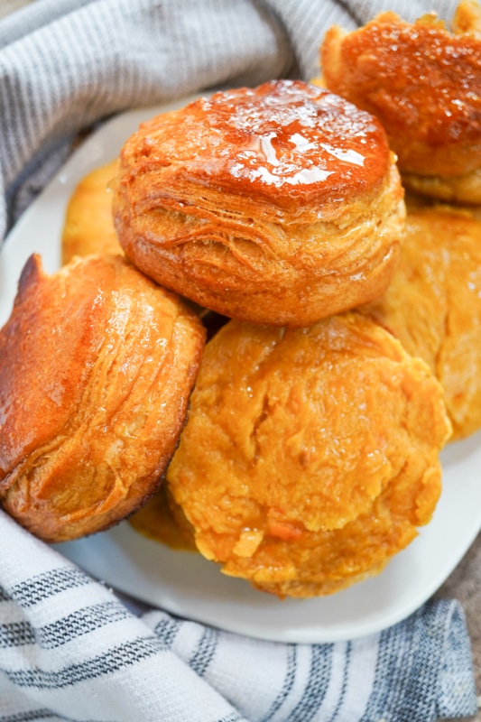 2 Ingredient Sweet Potato Rolls