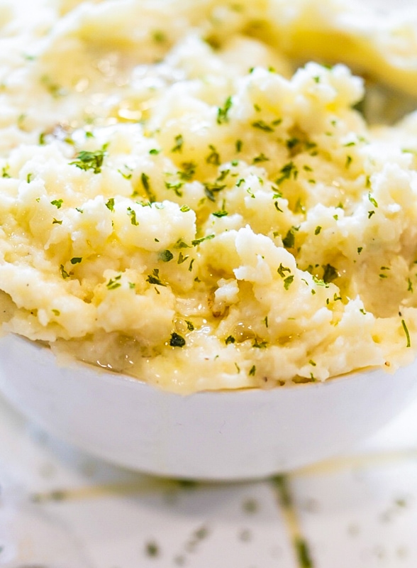 Garlic parmesan on sale mashed potatoes